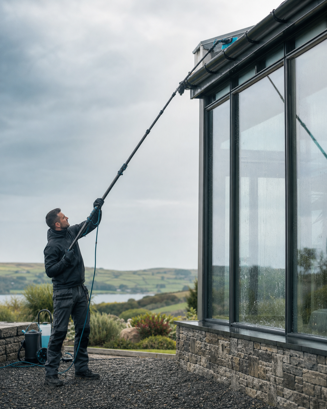 O’Dwyer Cleaning Services website concept service visual